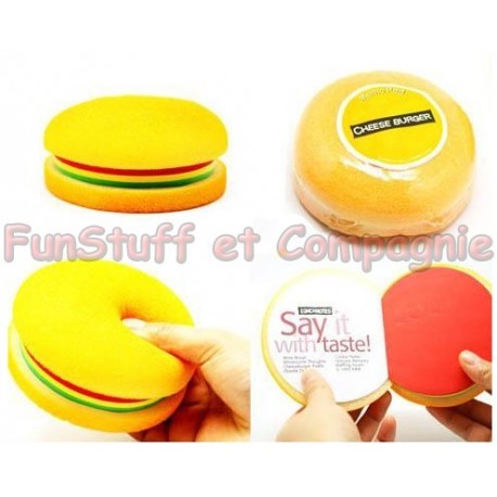 Bloc note hamburger