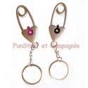 Porte-clé couple HF