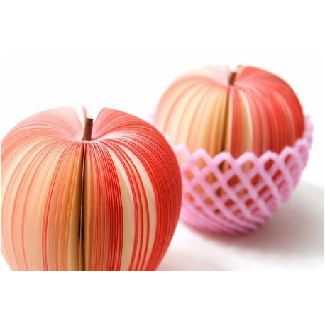 Bloc note pomme