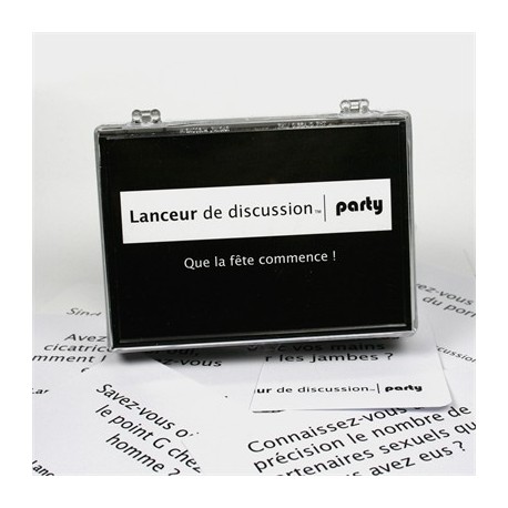 Lanceur de discussion Party