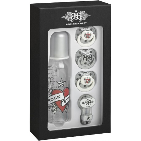 Coffret cadeau Rock Star Baby Coeur/Ailes