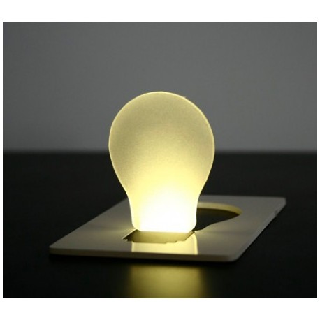Lampe de poche plate ampoule