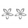 Boucles d'oreilles fleurs