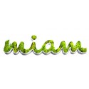Tableau City déco patch Miam