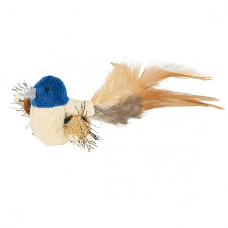 Oiseau peluche avec catnip jouet pour chat